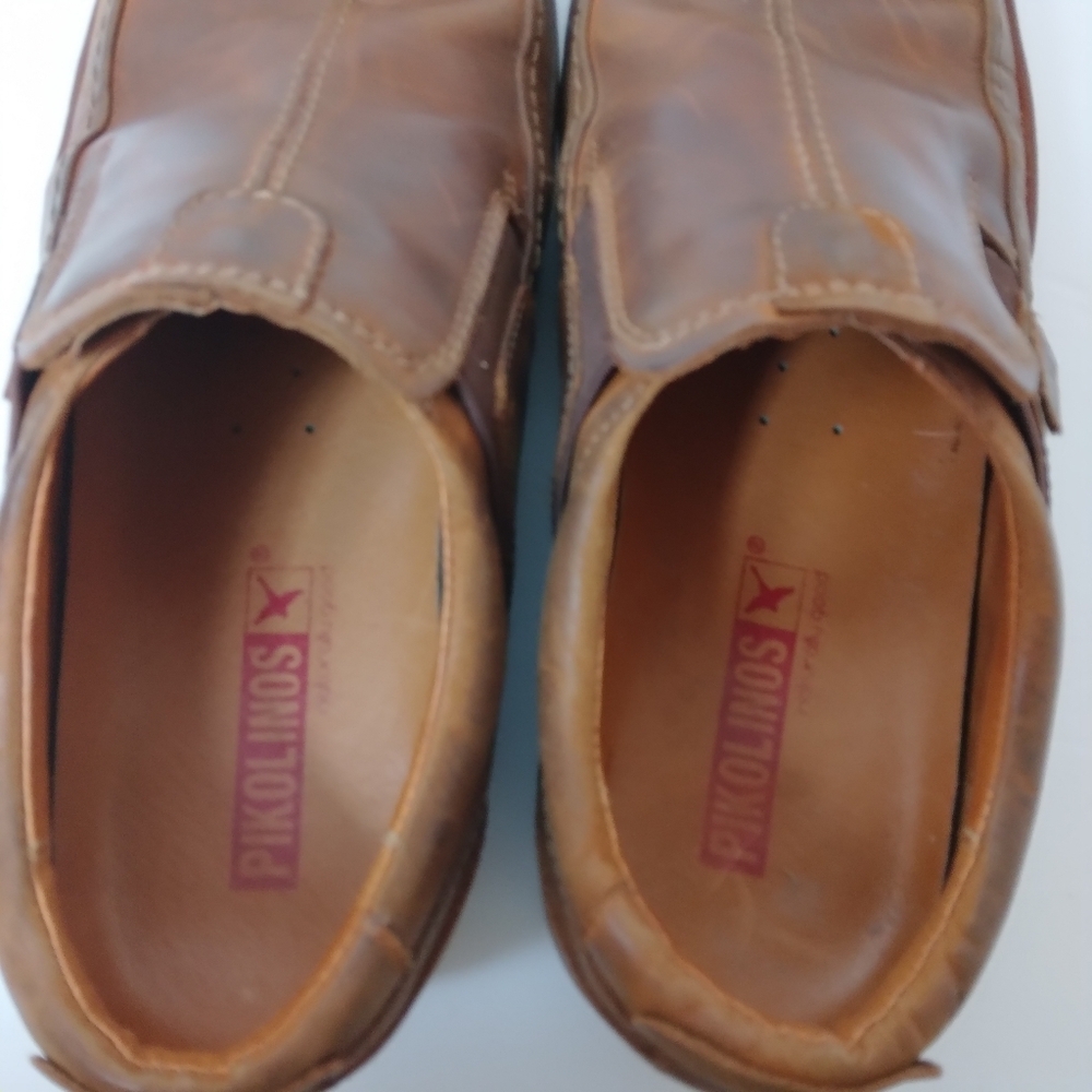 Men's Pikolinos Loafer Slip On Brown Leather Comfort Shoes Size EU 44 US 11 - Picture 4 of 7